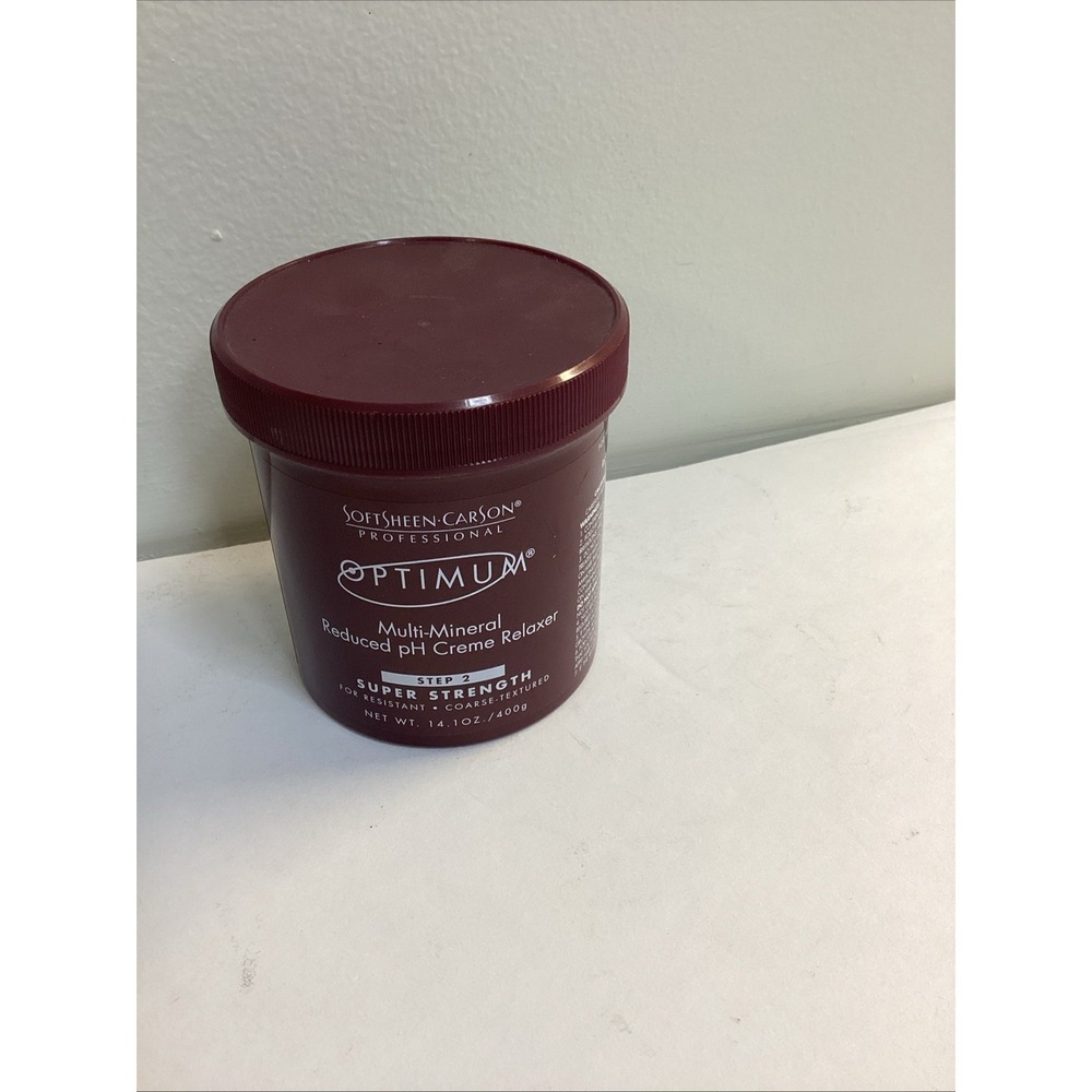 SoftSheen Carson Optimum Smooth Step 2 Multi Mineral Crème Relaxer SUPER 14.1 oz